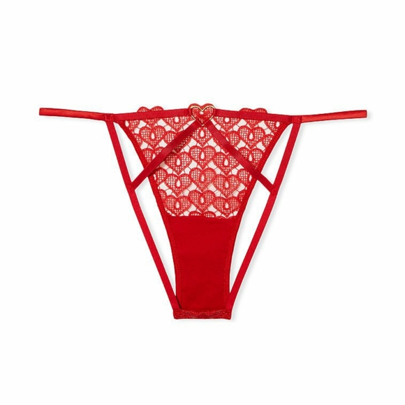 Victoria's secret Sweet Heart edition 2022. RED Dream Angles Cheekini medium.NEW - Picture 4 of 7